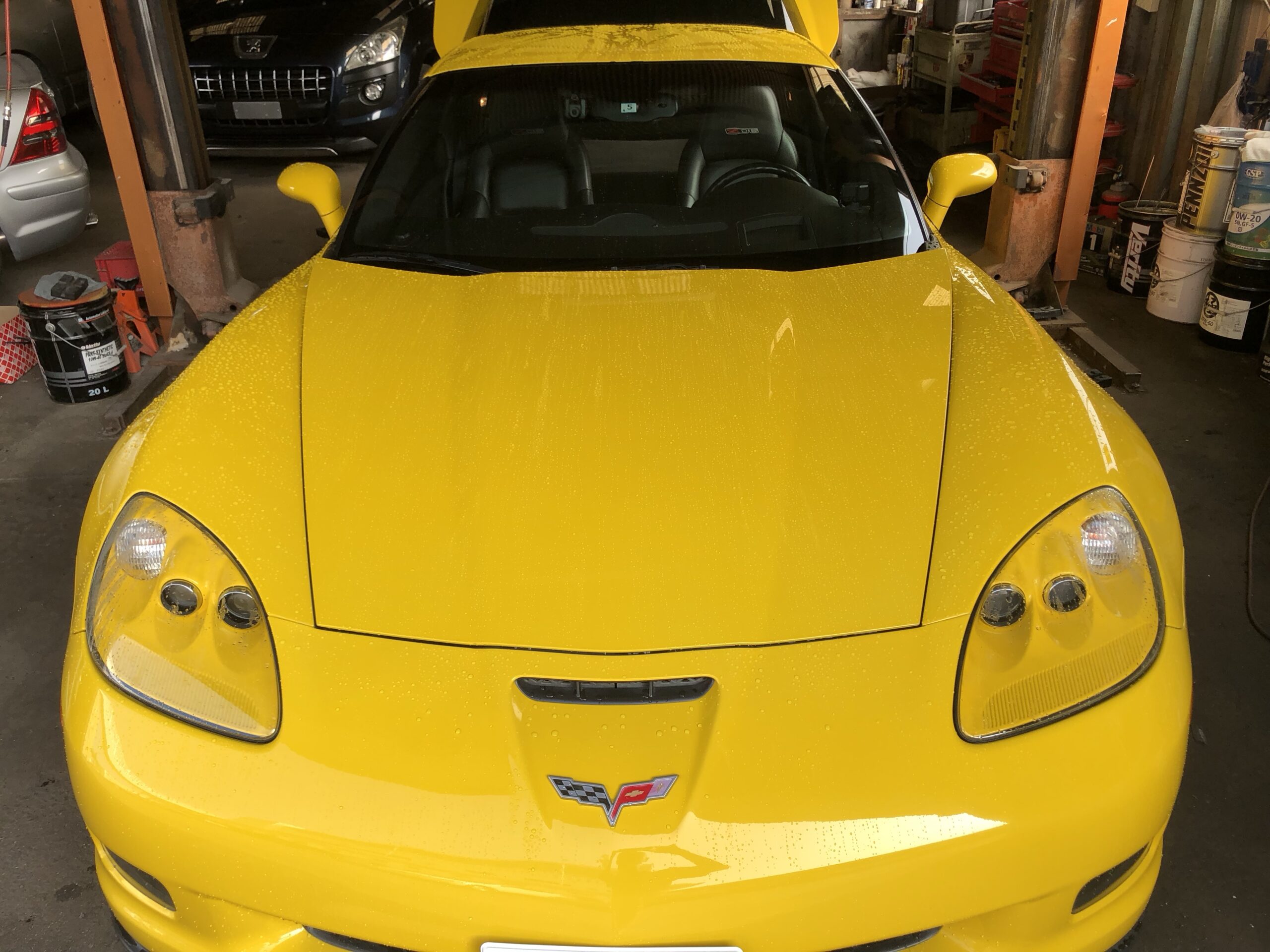 シボレーコルベット オルタネーター交換 - J's Auto-ジェイズオート 宮崎